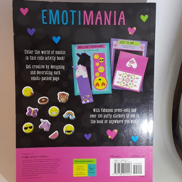 Emoti Mania Activity Book Ages 5+ yrs. - Picture 2 of 4